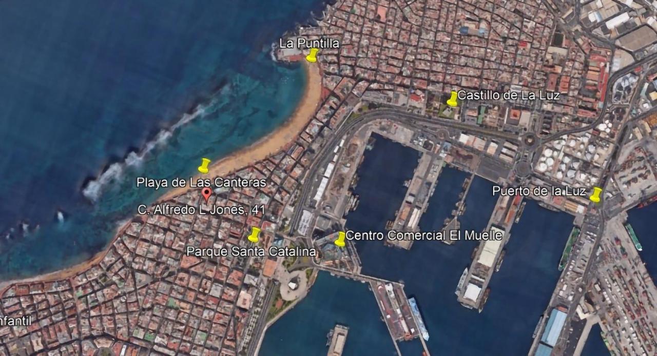 Flatguest Canteras Sunset Beach Лас Палмас де Гран Канария Екстериор снимка